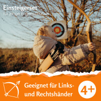 FLITZEBOGEN Bamboo - 27,5 pulgadas - Set de arco para niños