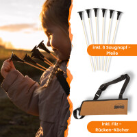 FLITZEBOGEN Bamboo - 27,5 pulgadas - Set de arco para niños