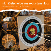 FLITZEBOGEN Bamboo - 27,5 pulgadas - Set de arco para niños