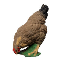 IBB 3D Gallina - marr&oacute;n - picoteando