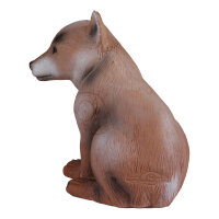 LONGLIFE Baby-Bär - braun - sitzend