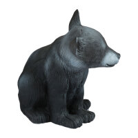 LONGLIFE Baby-Bär - schwarz - sitzend