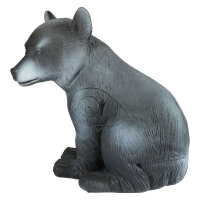 LONGLIFE Baby-Bär - schwarz - sitzend