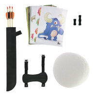 SET Básico - Conjunto de accesorios para arcos infantiles | Mano izquierda | Longitud de flecha: 24 pulgadas